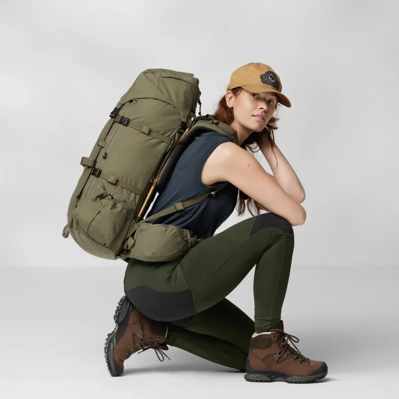 Fjallraven Trousers & Leggings-Womens Abisko Trekking Tights HD - Port