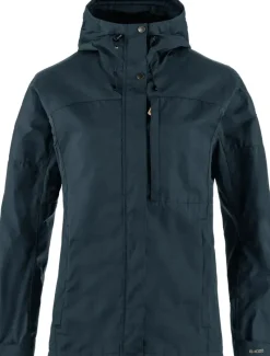 Fjallraven Casual Jackets-Womens Kaipak Jacket - Dark Navy