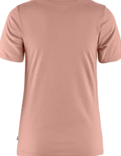 Fjallraven T-Shirts & Baselayers-Womens 1960 Logo T-shirt - Dusty Rose