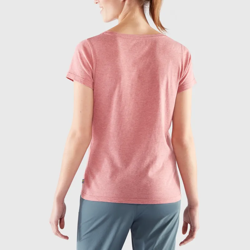 Fjallraven T-Shirts & Baselayers-Womens 1960 Logo T-shirt - Dusty Rose