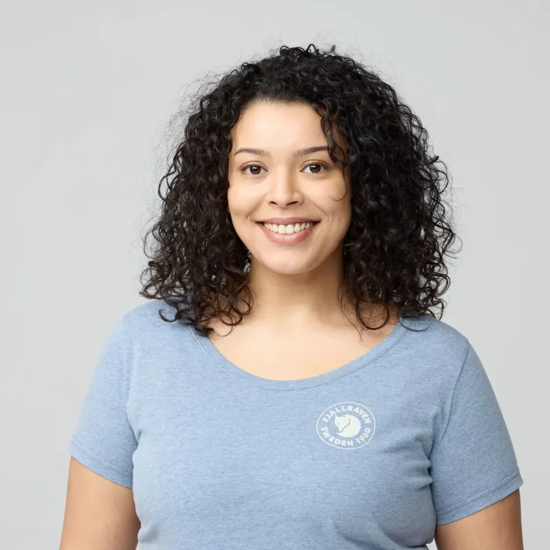 Fjallraven T-Shirts & Baselayers-Womens 1960 Logo T-shirt - Dusty Rose