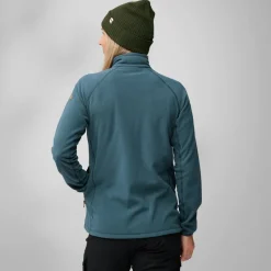 Fjallraven Fleece & Mid Layer-Womens Ovik Lite Fleece Jacket - Mountain Blue