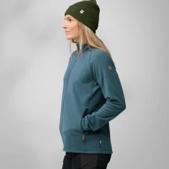 Fjallraven Fleece & Mid Layer-Womens Ovik Lite Fleece Jacket - Mountain Blue