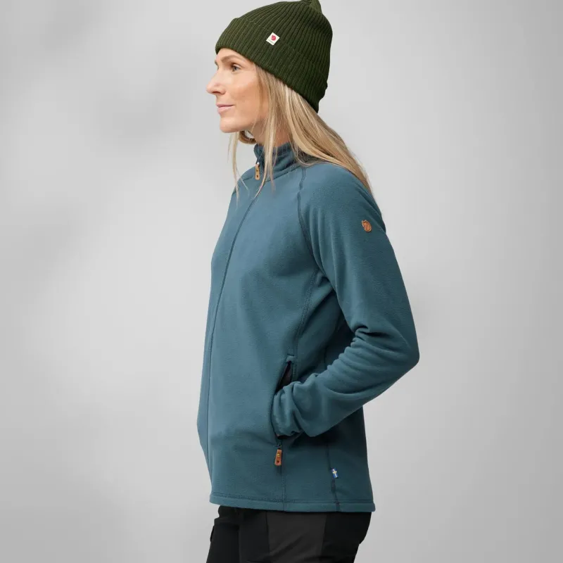 Fjallraven Fleece & Mid Layer-Womens Ovik Lite Fleece Jacket - Mountain Blue