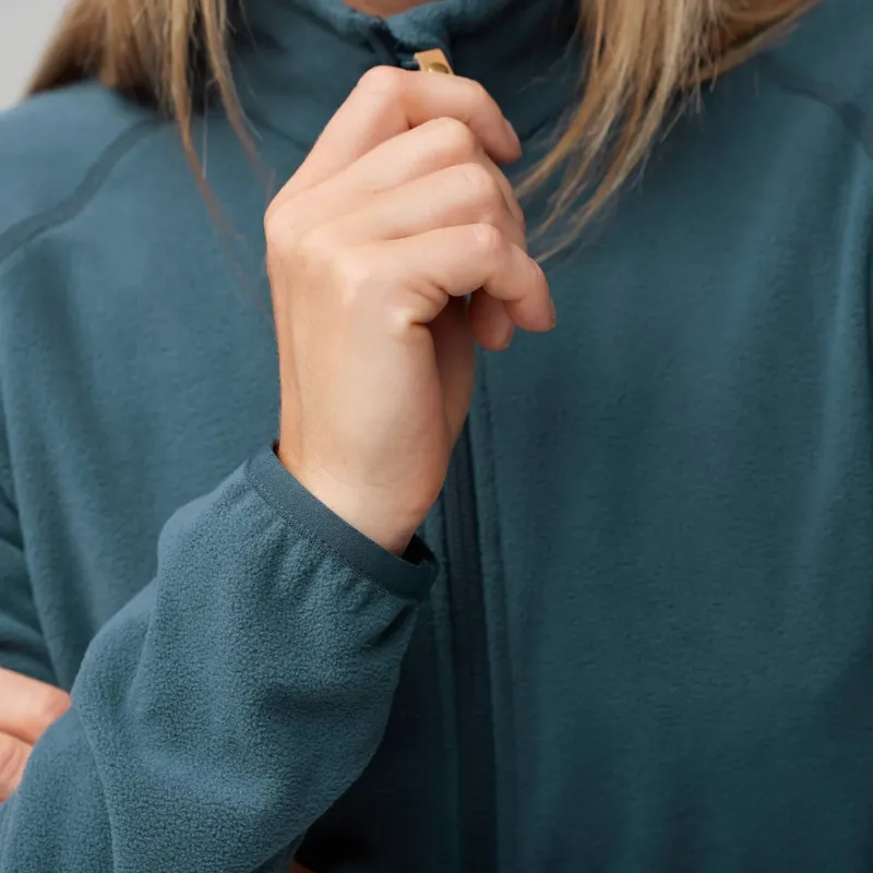 Fjallraven Fleece & Mid Layer-Womens Ovik Lite Fleece Jacket - Mountain Blue