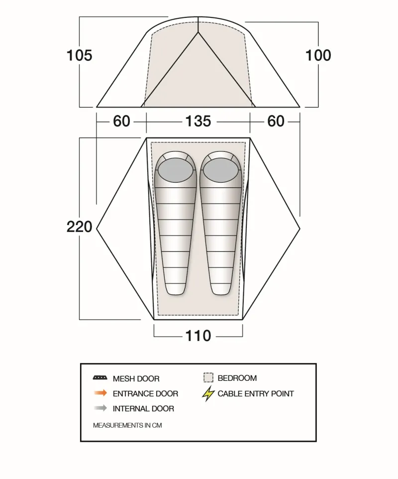 F10 Backpacking & Lightweight Tents-Radon UL 2 Tent