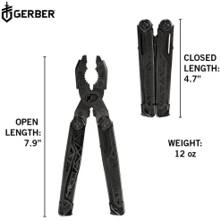 Gerber Knives & Multi-Tools-Dual Force Multi-Tool - Black