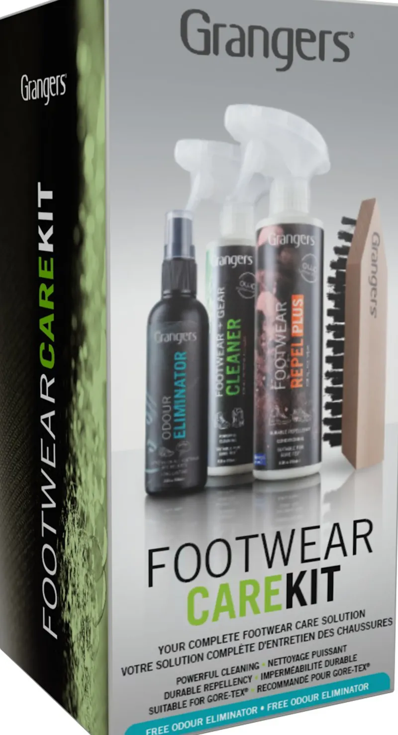 Grangers Footwear Cleaning & Proofing-Footwear Care Kit
