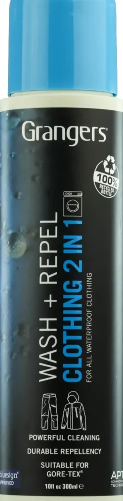 Grangers Clothing Cleaning & Proofing-Wash and Repel Clothing 2 in 1 - 300ml