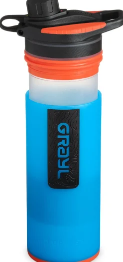 Grayl Water Purification-GeoPress Purifier Bottle - Bali Blue