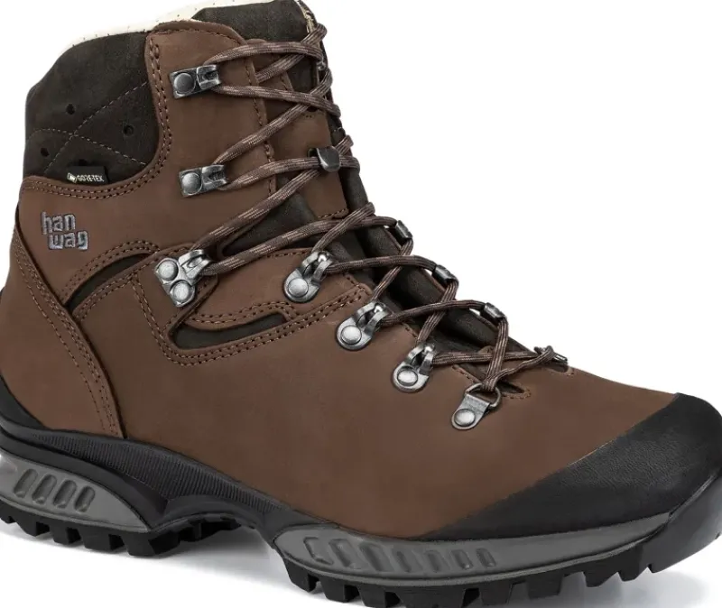Hanwag Hiking Shoes & Boots|Mid Height Boots-Mens Tatra II Wide GTX Boots - Brown