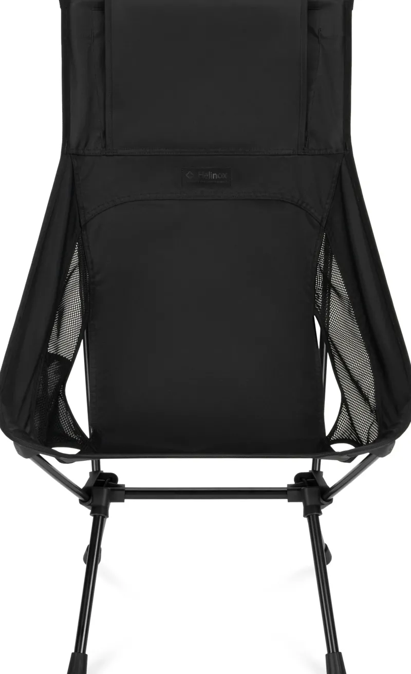 Helinox Camping Furniture-Chair One Highback - RE - Blackout Edition