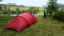 Hilleberg Backpacking & Lightweight Tents-Anjan 3 GT Tent - Green