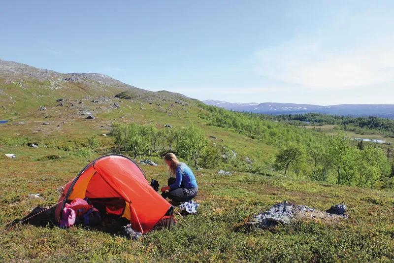 Hilleberg Backpacking & Lightweight Tents-Enan Tent - Sand