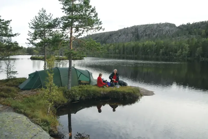 Hilleberg Backpacking & Lightweight Tents-Kaitum 2 GT Tent - Green
