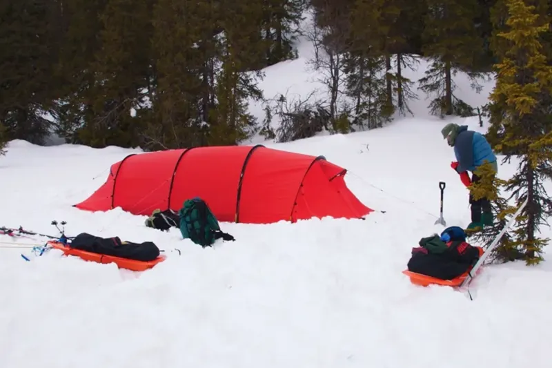 Hilleberg Backpacking & Lightweight Tents-Kaitum 2 GT Tent - Green