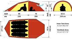 Hilleberg Backpacking & Lightweight Tents-Nallo 4 GT Tent - Sand