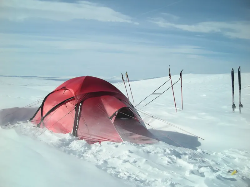 Hilleberg Backpacking & Lightweight Tents-Saivo 3 Tent - Green