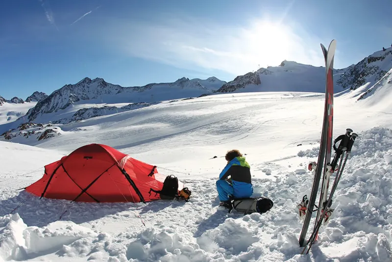 Hilleberg Backpacking & Lightweight Tents-Saivo 3 Tent - Red