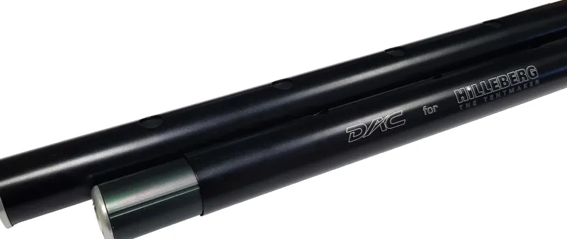 Hilleberg Poles & Tubes-Tarp Pole - 124-210cm