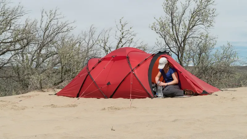 Hilleberg Backpacking & Lightweight Tents-Tarra Tent - Red
