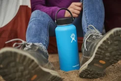 Hydro Flask Water Bottles-32oz Wide Mouth Bottle - Stone