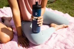 Hydro Flask Water Bottles-20oz Wide Mouth Insulated Sport Bottle - Goji