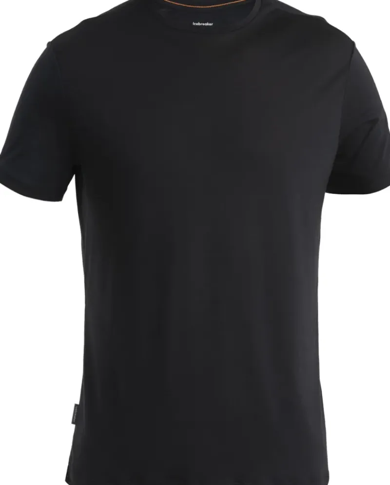 Icebreaker T-Shirts & Baselayers-Mens Merino 125 Cool-Lite Sphere III SS Tee - Black