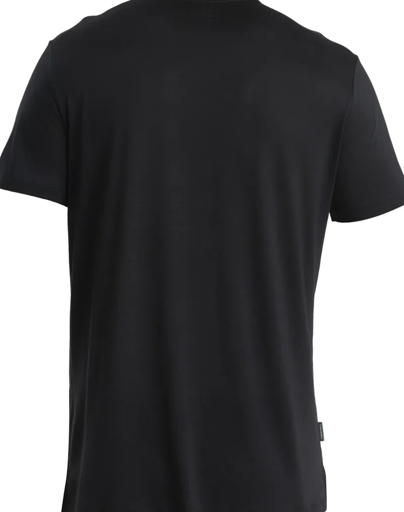 Icebreaker T-Shirts & Baselayers-Mens Merino 125 Cool-Lite Sphere III SS Tee - Black