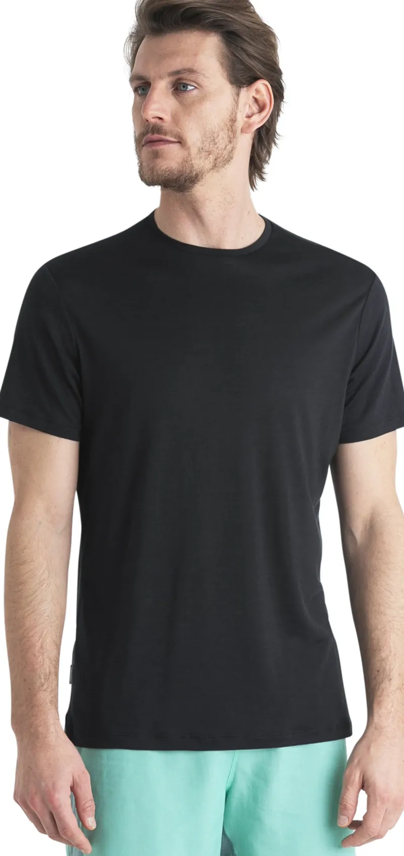 Icebreaker T-Shirts & Baselayers-Mens Merino 125 Cool-Lite Sphere III SS Tee - Black