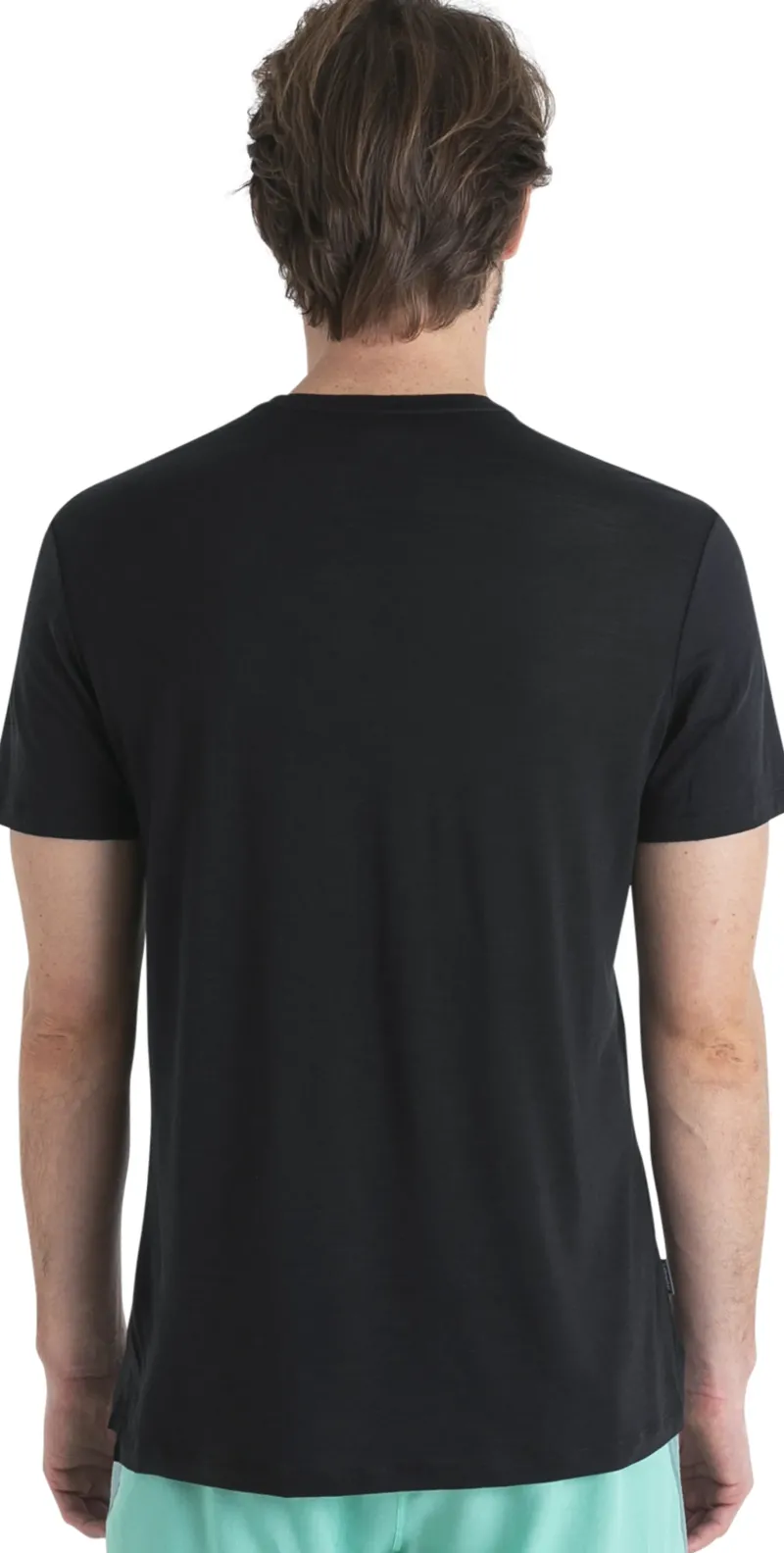Icebreaker T-Shirts & Baselayers-Mens Merino 125 Cool-Lite Sphere III SS Tee - Black