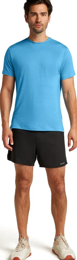 Icebreaker T-Shirts & Baselayers-Mens Merino 125 Cool-Lite Sphere III SS Tee - Arctic