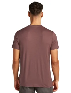Icebreaker T-Shirts & Baselayers-Mens Merino 150 Tech Lite III SS Tee - Carob