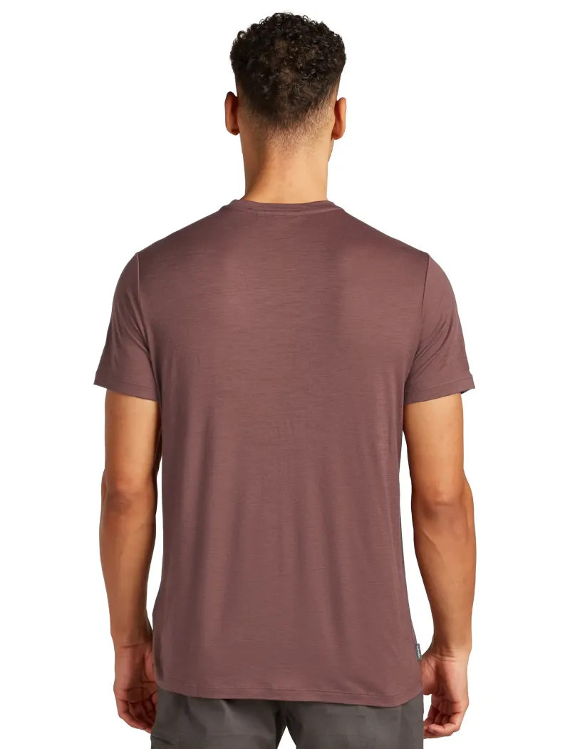 Icebreaker T-Shirts & Baselayers-Mens Merino 150 Tech Lite III SS Tee - Carob