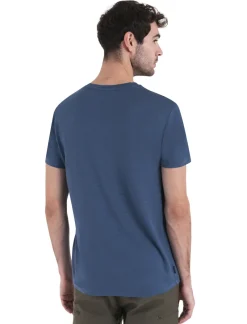 Icebreaker T-Shirts & Baselayers-Mens Merino 150 Tech Lite III SS Tee - Dawn