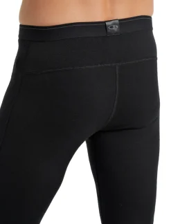 Icebreaker Trousers & Leg Wear-Mens 200 Oasis Leggings - Black