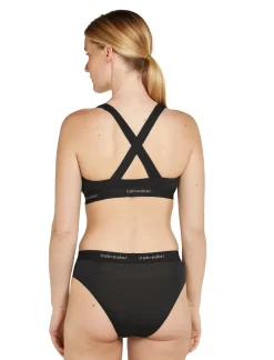 Icebreaker Underwear-Womens 125 Cool-Lite Sprite Hipster - Black