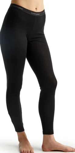 Icebreaker Trousers & Leggings-Womens 175 Everyday Leggings - Black