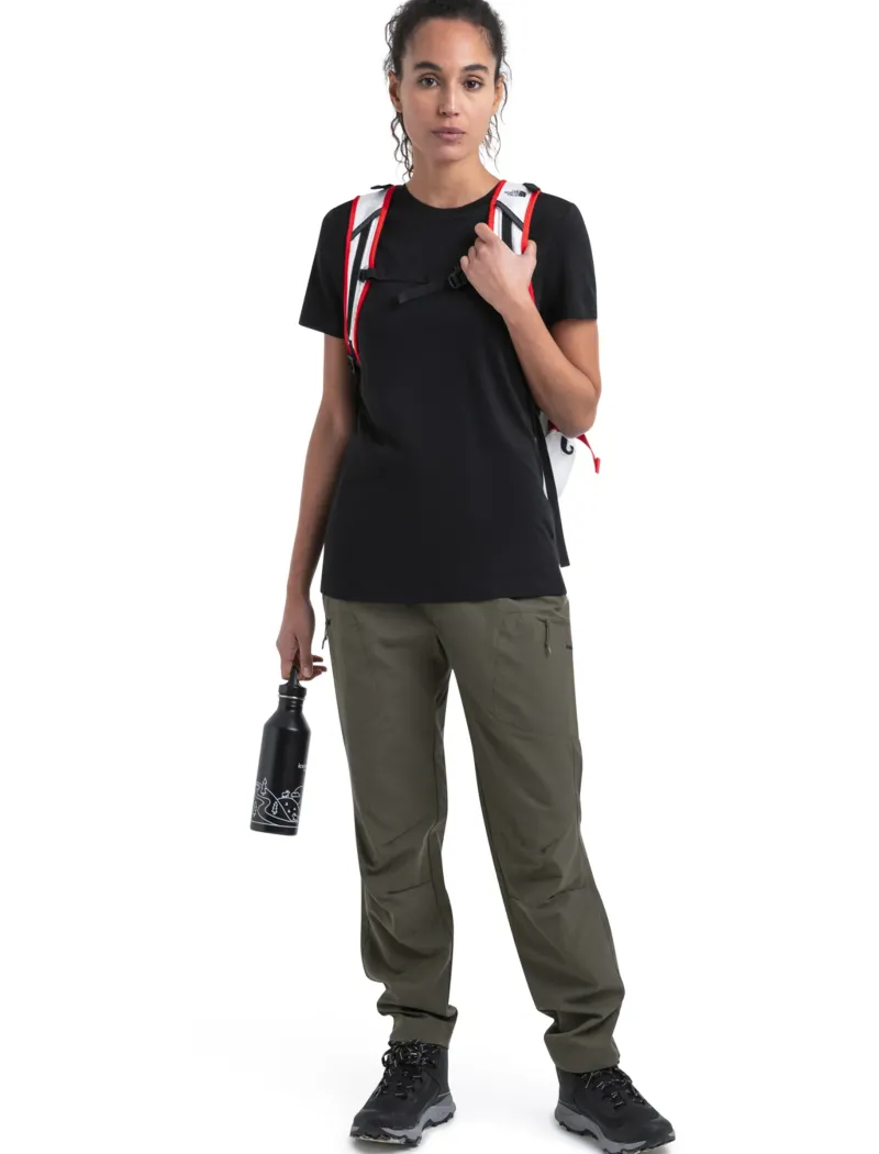 Icebreaker T-Shirts & Baselayers-Womens Merino 150 Tech Lite III SS Tee - Black