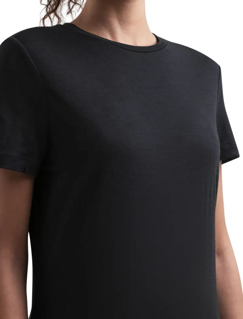 Icebreaker T-Shirts & Baselayers-Womens Merino 150 Tech Lite III SS Tee - Black