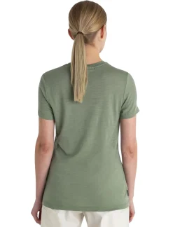Icebreaker T-Shirts & Baselayers-Womens Merino 150 Tech Lite III SS Tee - Lichen