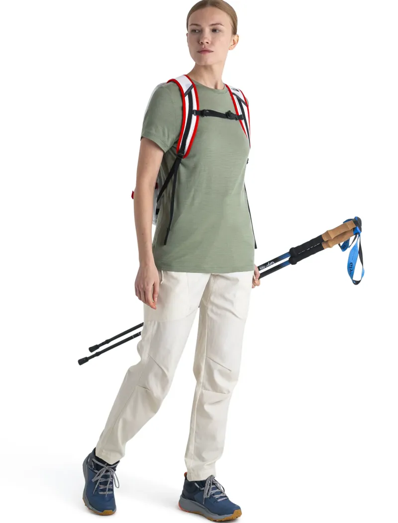Icebreaker T-Shirts & Baselayers-Womens Merino 150 Tech Lite III SS Tee - Lichen