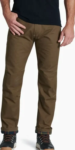 Kuhl Trousers & Leg Wear-Mens Hot Rydr Pant - Regular Leg - Dark Khaki