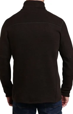 Kuhl Fleece & Mid Layer-Mens Interceptr 1/4 Zip Fleece - Charcoal