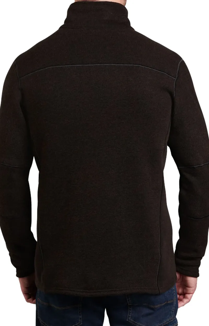 Kuhl Fleece & Mid Layer-Mens Interceptr 1/4 Zip Fleece - Charcoal