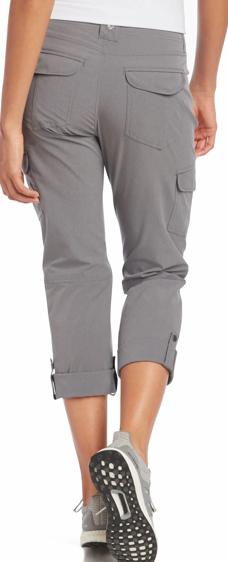 Kuhl Trousers & Leggings-Womens FreeFlex Roll Up Pants - Flint