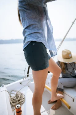 Kuhl Shorts & Skirts-Womens FreeFlex Shorts - 4in - Rainstorm