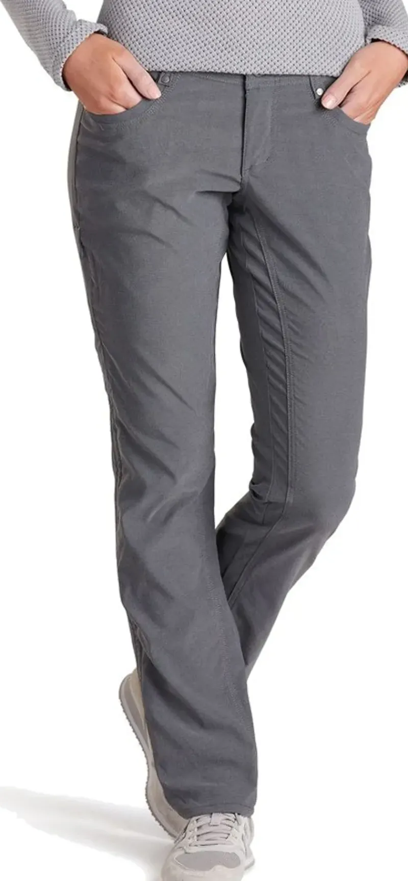 Kuhl Trousers & Leggings-Womens Trekr Pant - Short Leg - Charcoal