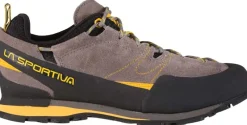 La Sportiva Hiking Shoes & Boots|Approach Shoes-Mens Boulder X Approach Shoes - Grey-Yellow