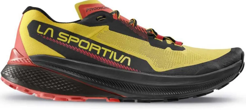 La Sportiva Hiking Shoes & Boots|Running Shoes-Mens Prodigio Trail Running Shoe - Yellow-Black